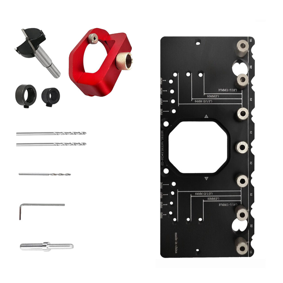 35Mm Cabinet Hinge Jig Aluminum Alloy Concealed Hinge Jig 7751000083427