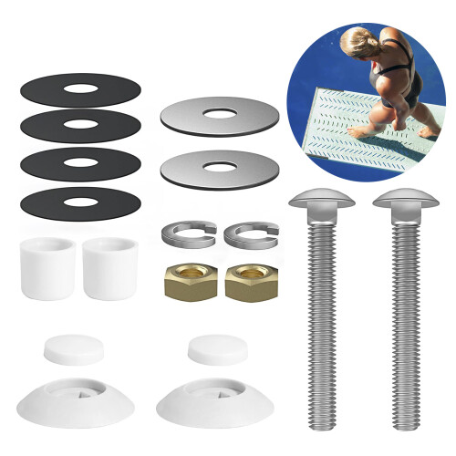 Convenient Reliable Diving Board Mounting Kit Compatible for Two 2