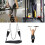 Pullups Gym Workout Lifting Chain Belt, Weight Lifting Dipping 3