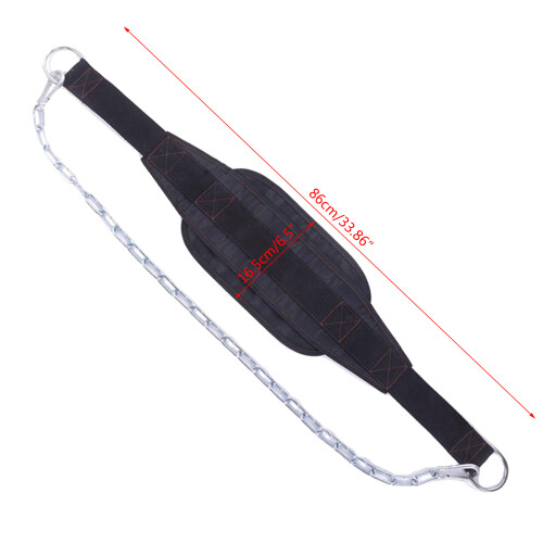 Pullups Gym Workout Lifting Chain Belt, Weight Lifting Dipping 1