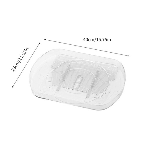 Efficient Rotating Tray Rack Durable Holder for Kitchen Storage 2