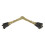 20Pcs Fishing Sub Line Splitters Rustproof Divider Hook 7