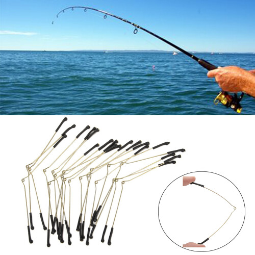 20Pcs Fishing Sub Line Splitters Rustproof Divider Hook 2