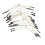 20Pcs Fishing Sub Line Splitters Rustproof Divider Hook 1