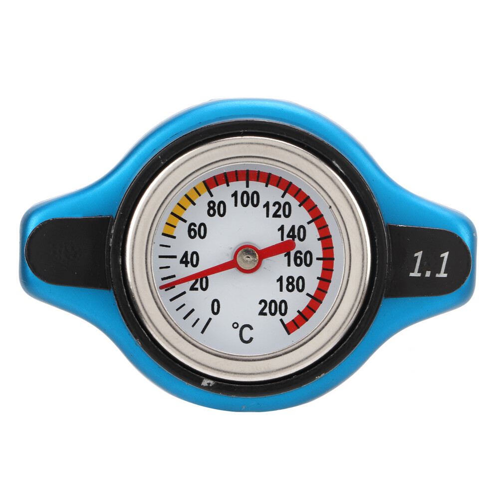 Aluminum Alloy Radiator Cap With Temperature Gauge 8320539247885