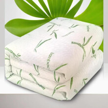 (SUPER KING, 16") Quilted Waterproof or Bamboo Mattress Protector ALL SIZES love