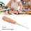 8PCS Wooden Handle Leather Stitching Awls, Drillable & Ergonomic 4