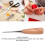 8PCS Wooden Handle Leather Stitching Awls, Drillable & Ergonomic 6