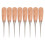 8PCS Wooden Handle Leather Stitching Awls, Drillable & Ergonomic 15