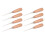 8PCS Wooden Handle Leather Stitching Awls, Drillable & Ergonomic 1