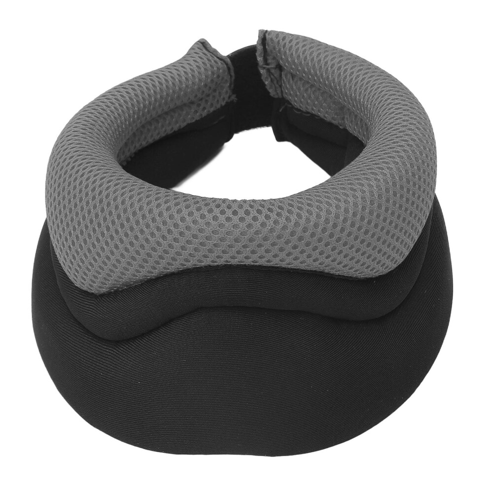 Breathable High Elasticity Neck Support Brace Gray for Forward Head Posture