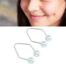 Générateur de fossettes en alliage 2 paires bleu ciel compact