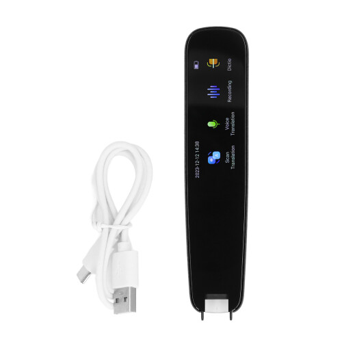 High Speed Pen Scanner: 12 Languages Smart Recording Touch & Button Control 1