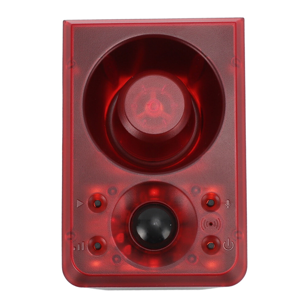 3-Mode Solar Motion Sensor Alarm With Strobe Light Remote Controlled 5031349359264