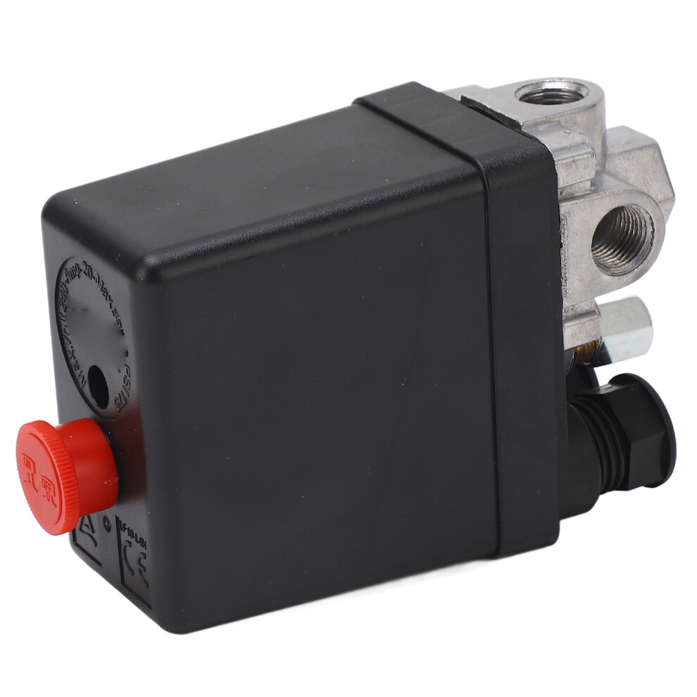Heavy Duty Air Compressor Pressure Switch, 135-175 Psi, 240V 20A 6951349359493