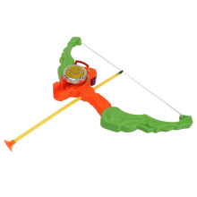 Light Effect Bow Arrow Set for Kids, Plastic Alloy, Orange