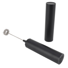 Espumador de leche recargable 800 mAh 32256 mm plateado