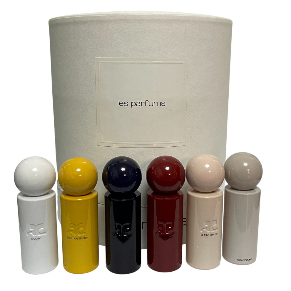Courreges 6X 5Ml Edp Miniature Gift Set For Women