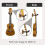 Multipurpose Mahogany Ukulele Hanger for Home & Studio Use 4
