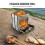 Wood Stove Stainless Steel 3