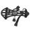 Adjustable Black Archery Arm Guard PP Protector for Recurve/Compound Bow 1
