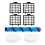 7 Pack/set Main Roller Brush Hepa Filter System Cotton Filter 1