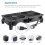 2x120mm Computer Fan 2400R Adjustable for PC Chassis Temperature 5