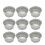 20 285 ml blechfolienteller grillblech einweg tortenform silber 5
