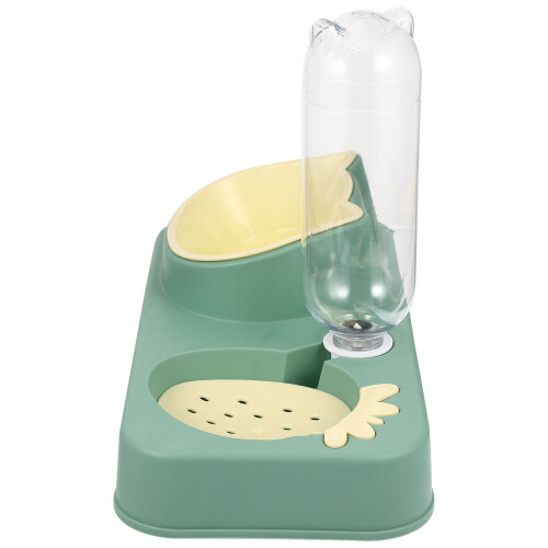 Pet Bowl Tableware Detachable Plastic