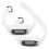 2 Pcs Calorie Tracker Watch Walking Digital Lcd Bracelet Counter 11