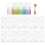 Raindrops Diy Bookmark Decor Acrylic Assorted Color 30set 6