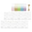 Raindrops Diy Bookmark Decor Acrylic Assorted Color 30set 1