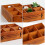 Wooden Antique Box Classical Props Antique Crafts Storage Box 7