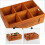 Wooden Antique Box Classical Props Antique Crafts Storage Box 6