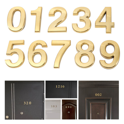 Address Number House Number Abs 10pcs 1