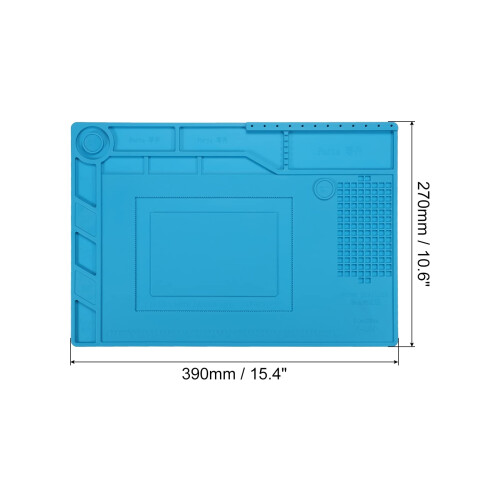 Magnetic S150 Heat Resistant Soldering Mat for Electronics 2