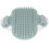 Cat Deshedding Comb Cat Corner Brush Rubber Green 1pcs 1