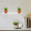 Wall Shelf White Wall Shelves White Solid Wood 1pack 4