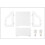 Space-Saving Router Box Holder Pvc Wooden Board 1set 2