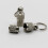 10 Pcs Cat Barrel Pet Collar Hanging Name Tag Id 11