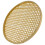 Japanese Woven Strainer Bamboo Colander Strainer Khaki 1pcs 2