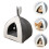 Universal Cat Nest for Small Rest Place Grey 4