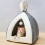Universal Cat Nest for Small Rest Place Grey 7