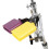 Cowbell High and Low Tones Double Mounted Bells Percussion 7
