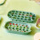 Ice Cube Container For Freezer Ice Making Light Green 1pcs 4