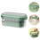 Ice Cube Container For Freezer Ice Making Light Green 1pcs 11