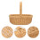 Imitation Rattan Mini Basket Khaki 1pack 3