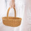 Imitation Rattan Mini Basket Khaki 1pack 9