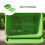 Garden Vegetable Planter Box Green Plastic With Drainage Mesh 9