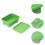 Garden Vegetable Planter Box Green Plastic With Drainage Mesh 4
